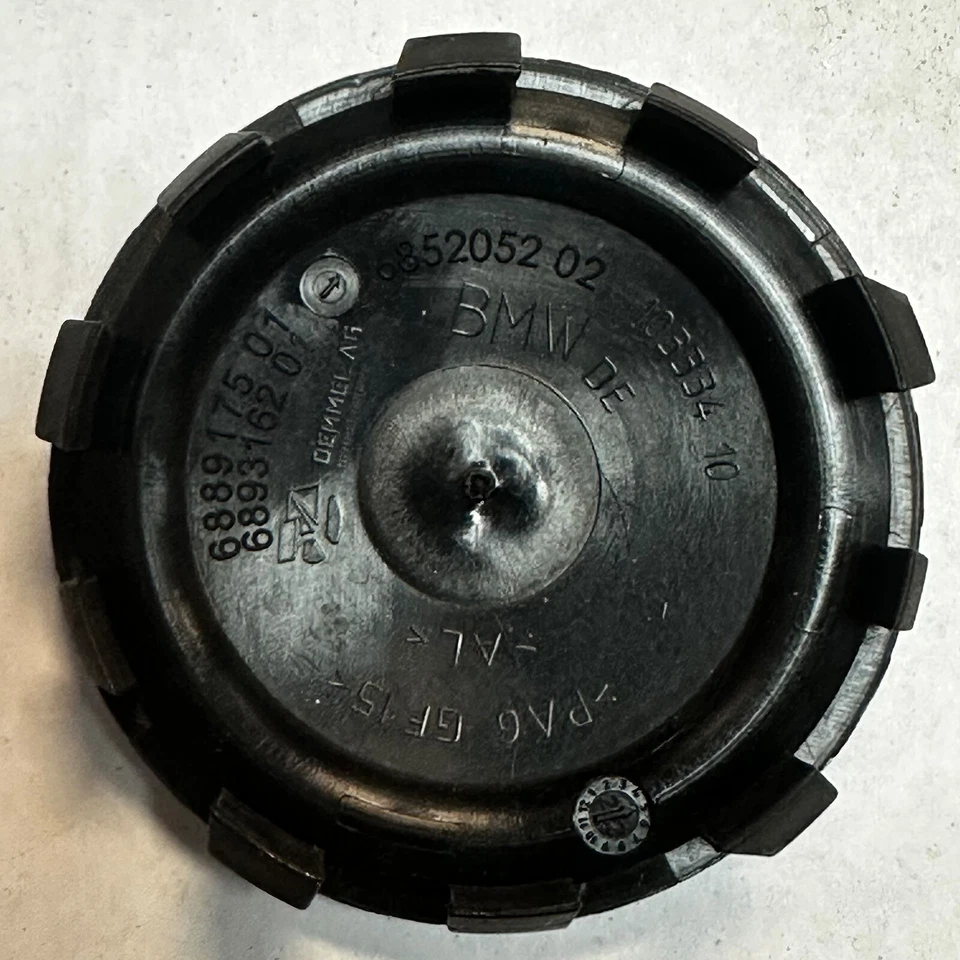 Tapa central para BMW i3 OEM 2014-2021 azul 6889175 01 6852052 02 86170 55 mm Foto 3 de 4