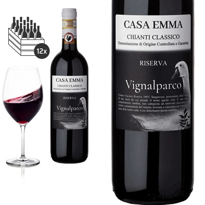 12er Karton 2020 Chianti Classico Vignalparco Riserva DOCG von Casa Emma