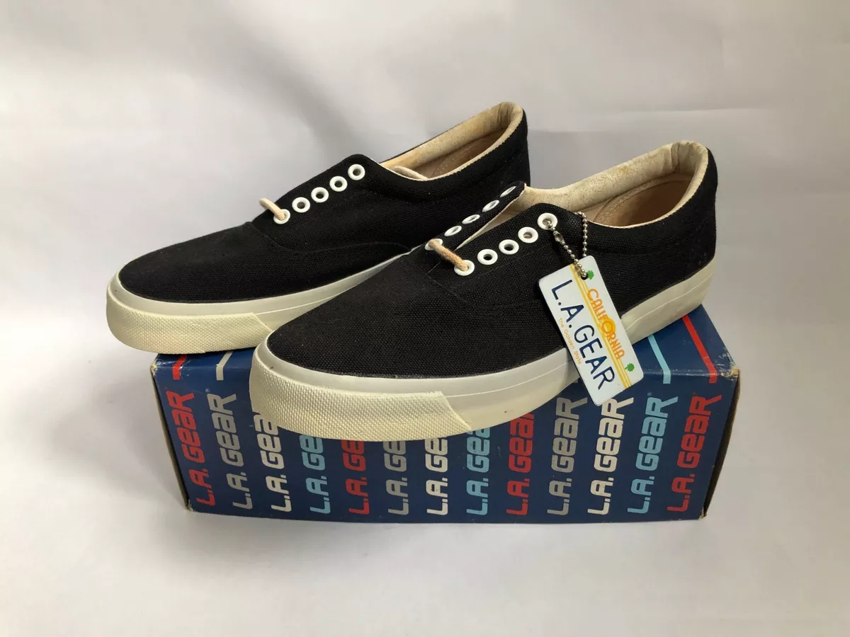 vintage LA gear beachcomber II canvas shoes sneakers mens size 8