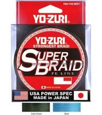 Yo-Zuri YZ SuperBraid PE Fishing Line 65 lb 150 Yards- Blue