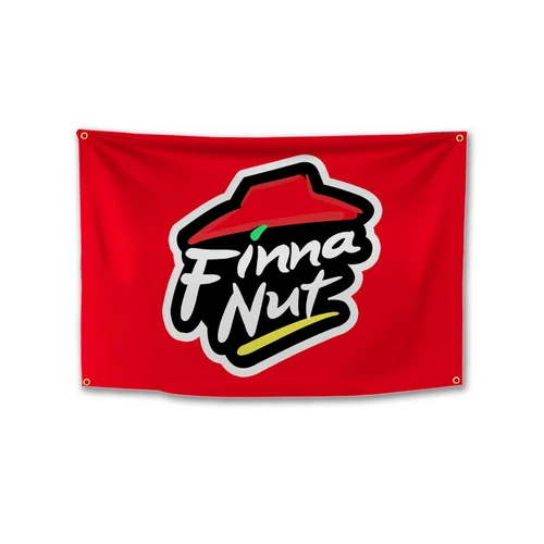 3x5FT Finna Nut Flag Pizza Hut Meme Funny Banner Man Cave College Dorm Room FL12
