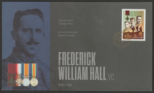 Canada #3306, Valour Road, Frederick William Hall, First Day Cover, FDC 2021