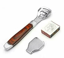 CALLUS REMOVER Hard Dead Skin CORN Cutter Shaver Pedicure FOOT TOOL + 10 BLADES