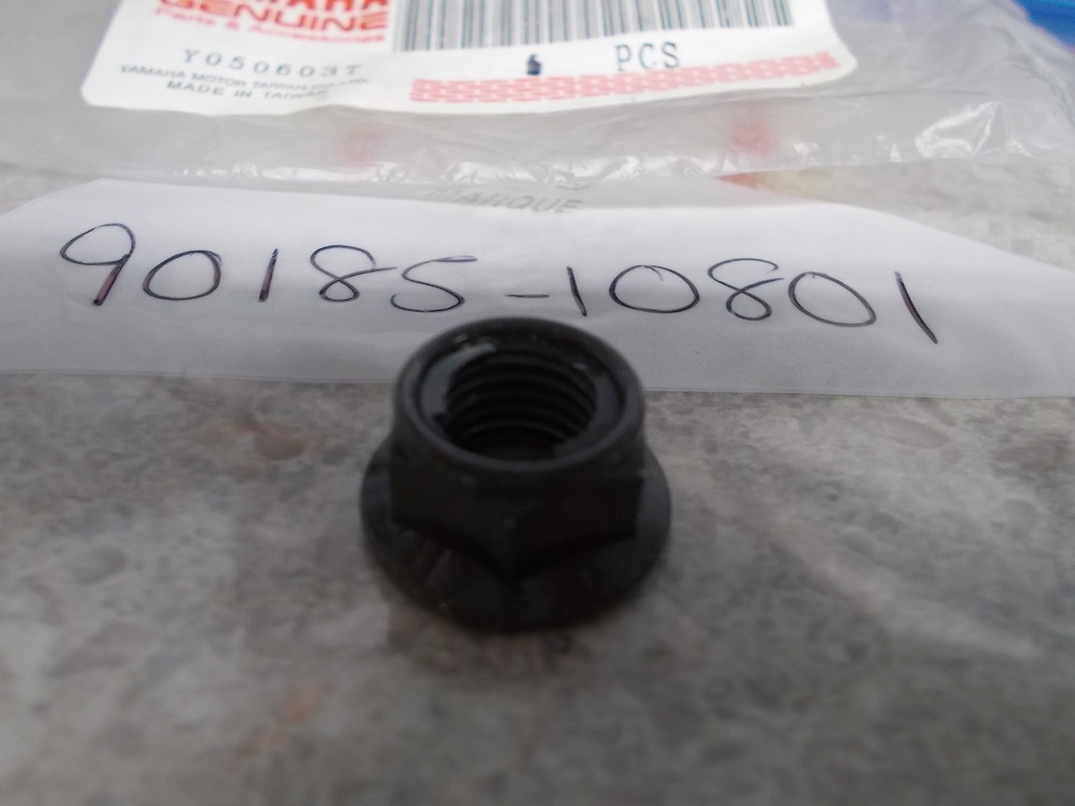 NOS OEM Yamaha Self Locking Nut 2003-2016 YW50 YW125 XF50 XC50