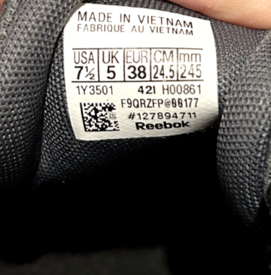 Reebok Women's Gray Energylux 3.0 Fuel Foam Athletic Running Shoes