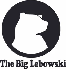 Bear Icon The Big Lebowski Show Vinyl Art Stickers For Home Room Walls Decals