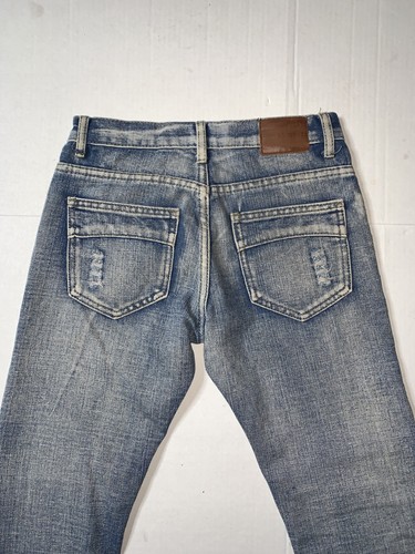 Preowned- Vintage Denim & Rivets Distressed Denim Jeans Boys (Size 12) - Picture 7 of 8