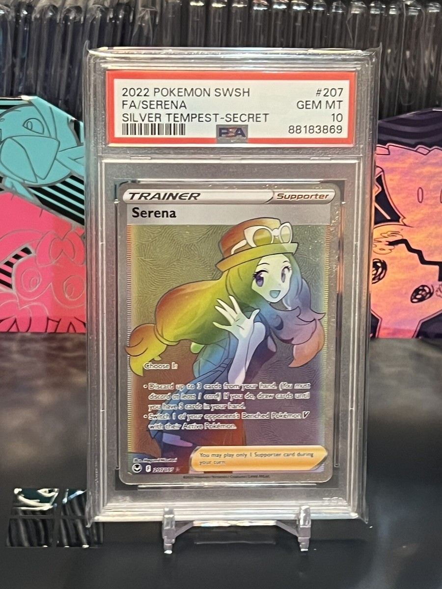 Serena 207/195 Silver Tempest Secret Full Art Trainer Serena 207/195 Silver Tempest Secret Full Art Trainer