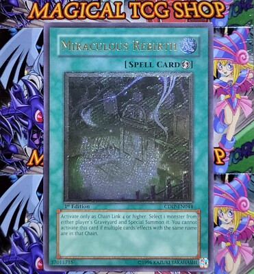 Yugioh Miraculous Rebirth CDIP-EN044 1st Edition Ultimate Rare 