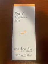 SkinBetter Science Mystro Active Balance Serum 0.5oz Mini 100% NEW AND AUTHENTIC