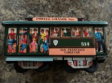 Vintage Powell  Mason STS Tin Toy San Francisco Cable Car Works