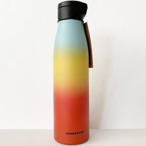 starbucks rainbow glass bottle