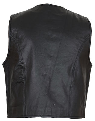 Gilet Da Uomo, In Pelle, Da Motociclista, In Ecopelle, Per - Foto 5