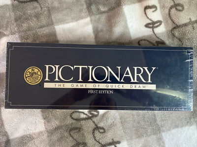 Pictionary Game Quick Draw First Edition Vintage 1985 Original BRAND NEW SEALED