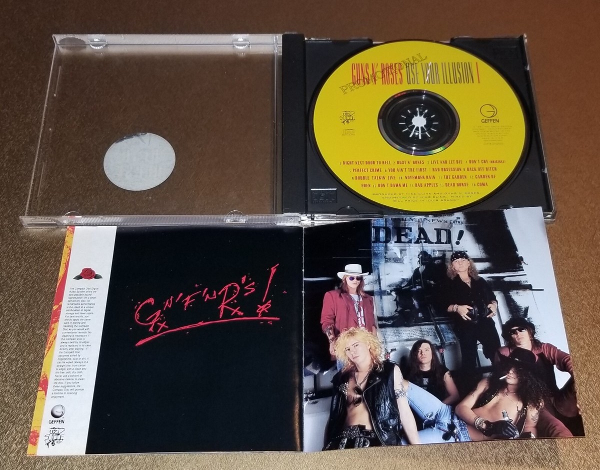 GUNS N ROSES PROMO ONLY CD USE YOUR ILLUSION ,RARE HYPE