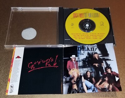GUNS N ROSES PROMO ONLY CD USE YOUR ILLUSION ,RARE HYPE STICKER