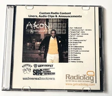 AKON Custom Radio Content MEGA-RARE PROMO ONLY CD Intros /DJ Drops / Akon Speaks