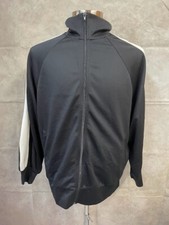 H M Women's Black Track Jacket Full Zip Size S Small