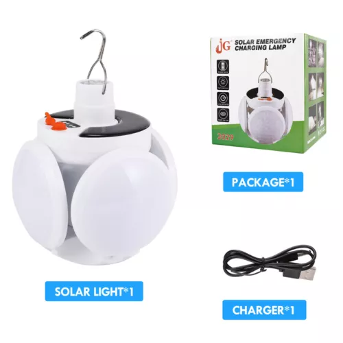 USB Rechargeable LED Outdoor Camping Lamp Portable Solar Power Tent Light Bulb - Picture 15 of 27
