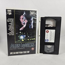 Alien Nation VHS Video Cassette Tape Big Box CBS Horror Sci Fi 18 
