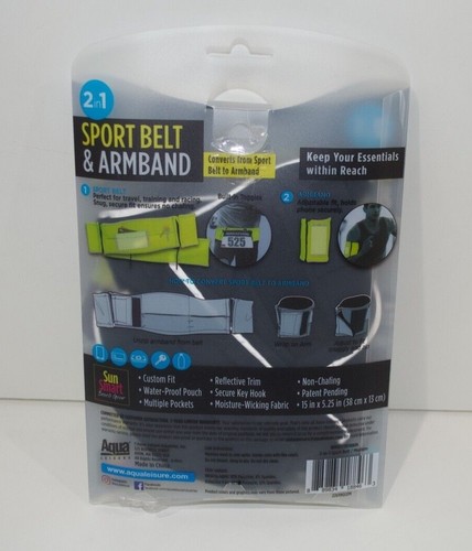 Aqua Leisure Sport Belt Armband 2 in 1 Size M - Picture 3 of 3
