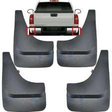 4x MudFlaps Splash Guards For 01- 14 Chevy Chevrolet Silverado Suburban Tahoe