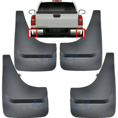 4x Mud Flaps Splash Guards For 01- 14 Chevy Chevrolet Silverado Suburban Tahoe 