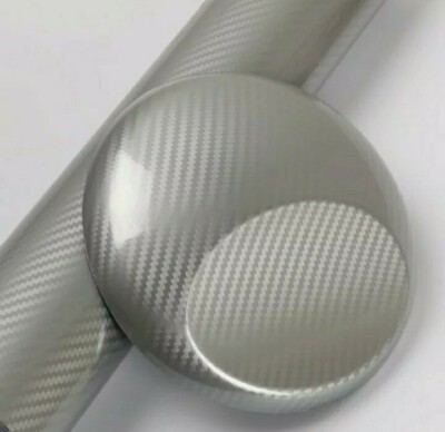 Pellicola Carbonio 5D Adesiva 30x100Cm Wrapping Auto Moto Film Vinyl Vari Colori - Foto 12