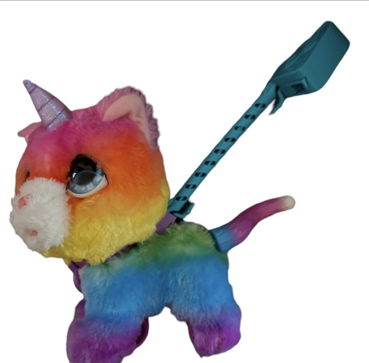 Furreal walkalots big 2025 wags unicorn cat toy