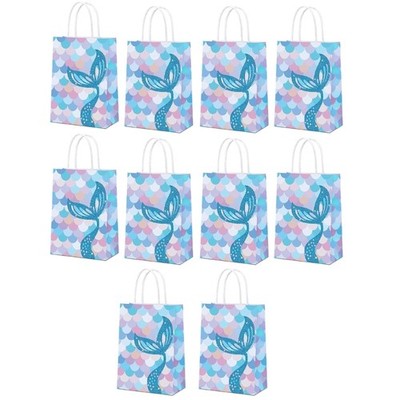 Candy Storage Bags Pack of 10 Paper Texture Suitable for Gifts and Party