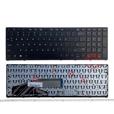 US Non-Pointer Keyboard Non-Backlit for Hp ZBOOK 15 G3 G4 17 G3 G4 *pt