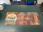 Vintage Oil Field Sign Sunray Natural Power Oils Sunray Oil Corp Lease 30" X 12"