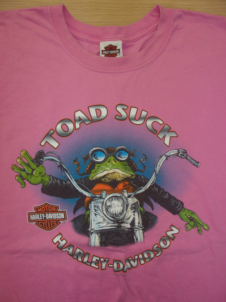 Harley Davidson Motorcycles Toad Suck Conway Arkansas Cotton T