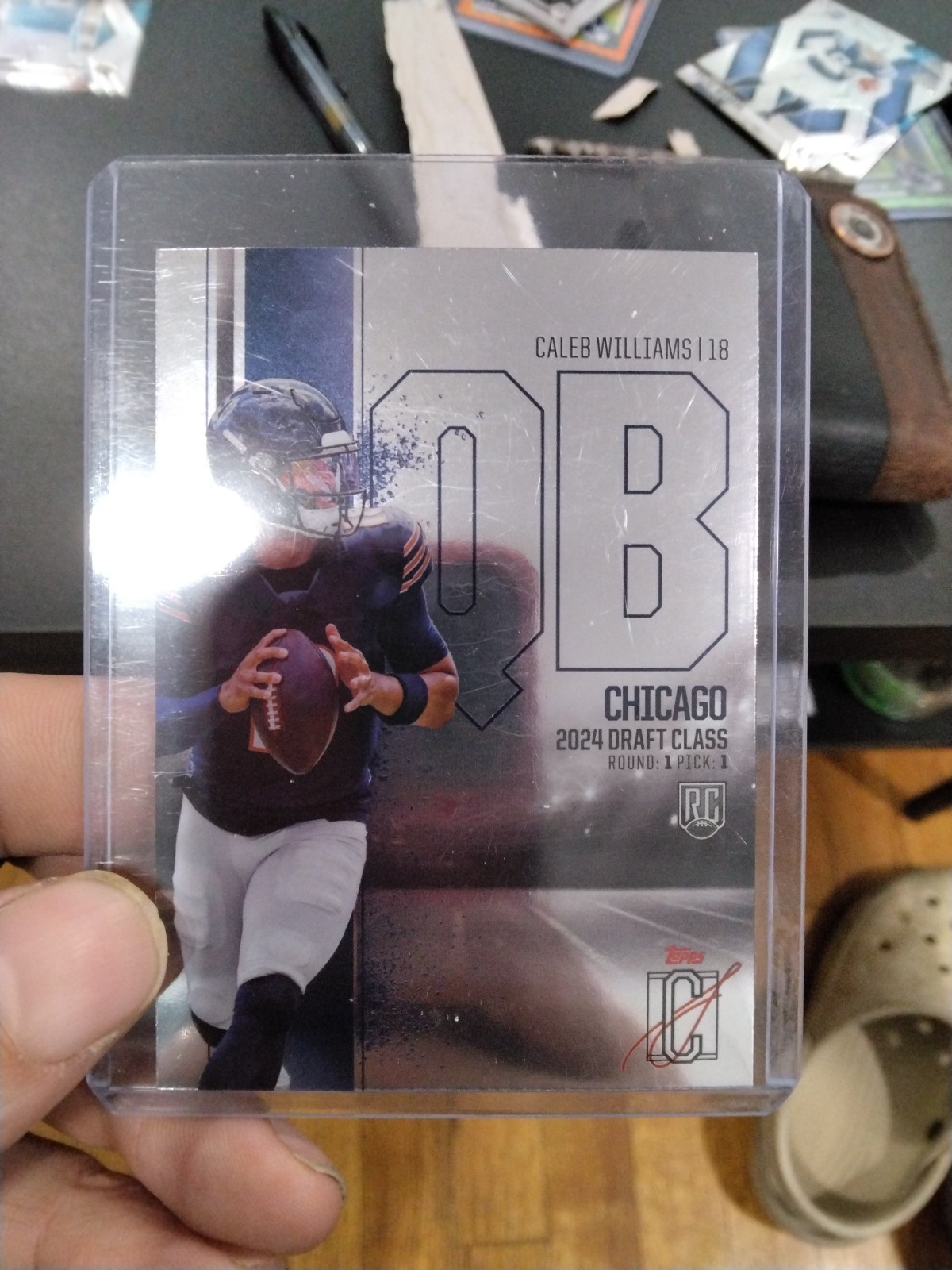 2024 Topps Signature Class Rookies Chrome Variations Caleb Williams #RCV-24 (RC)