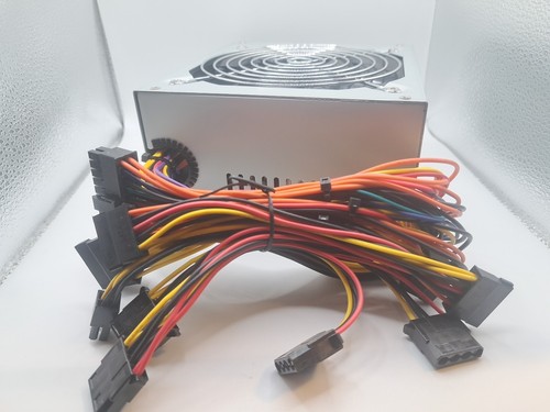 Solid Gear Basix Power Supply SDGR-600BX SATA 600W 120mm Cooling Fan PS#2 - Picture 2 of 4