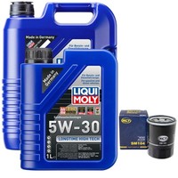 MotoröL Set High Tech 5W-30 Liqui Moly 6 Liter + ÖLfilter FüR Honda KIA Opel