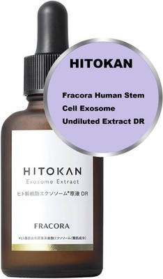 FRACORA Hitokan Stem Cell Exosome Extract DR 30mL Anti-Aging Serum Japan