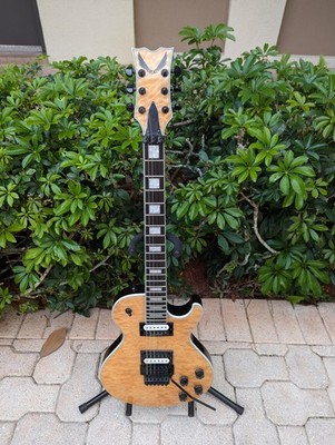 Dean Thoroughbred Select Quilt Top Electric Guitar Gloss Natural 2018