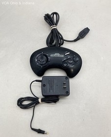 Sega Genesis Model 2 Console MK-1631 Controller Power AC Adapter RF Cable
