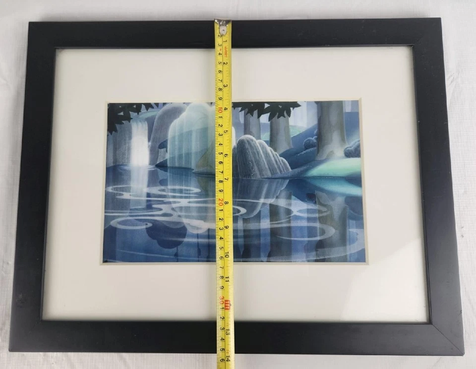 18"x14" Walt Disney Framed Visual Development Art Piece from Fantasia - Image 2 of 4