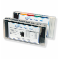 5901924538752 Zestaw Rurek Termokurczliwych Czarnych RT-BOX100-10CZ Trytyt