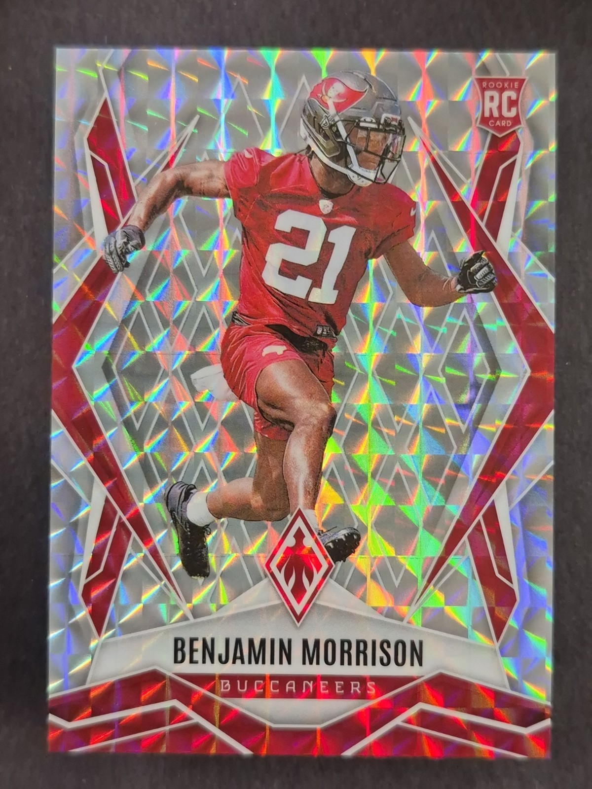 2025 Panini Phoenix - Rookies Benjamin Morrison #247 Silver Pyramids /85 (RC)
