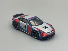 Porsche 911 Dakar 992 Rally 1978 Livery Ice Gray Metallic MiniGT #964 1/64 scale