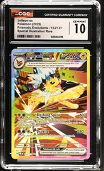 Jolteon ex 153/131 Prismatic Evolutions Special Illustration Rare Holo