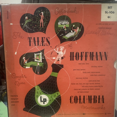 Offenbach Tales of Hoffmann Complete Opera Columbia Masterworks Hi-Fi SL-106