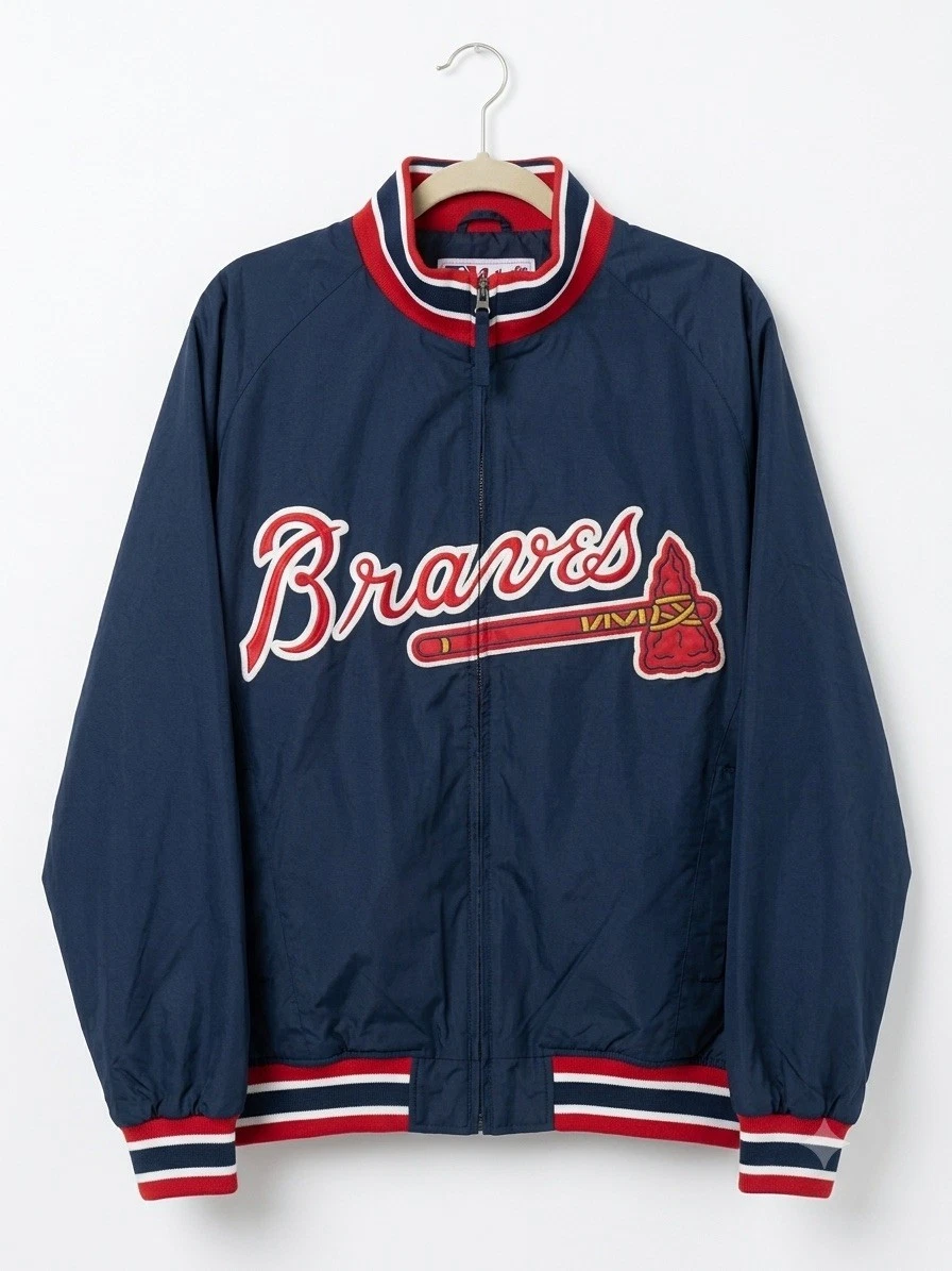 Majestic Atlanta Braves Sports Fan Jackets for sale | eBay