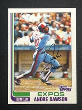 1982 Topps #540 Andre Dawson