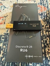 Cayin RU6 Portable USB DAC/Amp Dongle with 24-Bit Discrete R-2R Ladder DAC