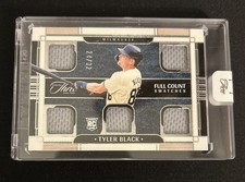 2024 Panini Three and Two Full Count Swatches Tyler Black #FCS-TB /32 (MEM, RC)