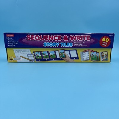 Lakeshore Sequence and Write Story Tiles (FF236) Writing Grades 1-3 NEW Open Box
